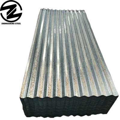 strength Steel Plate Clear Zinc Transparent Galvanized Roofing Sheet for BS Standard in 0.4mm Thickness