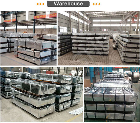 Zinc Coated Hot Dipped A653 Z40 Z275 DX51d 0.45mm Thickness Galvanized Gi Roofing Plate Sheet for Processing Service Punching