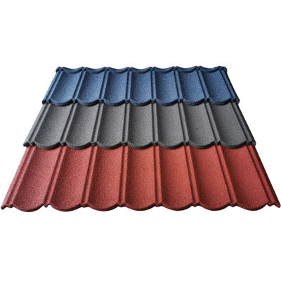 BOND TILE RAINBOW TILE Construction Stone Coated Steel Roofing Tile for Villa Building