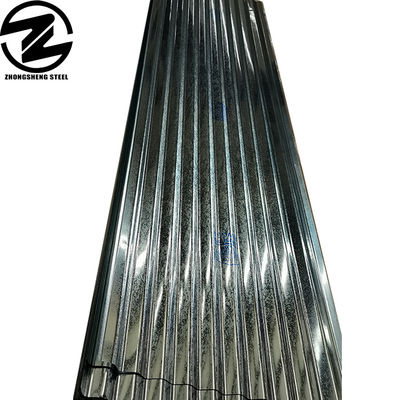 Cold Rolled Based Zinc Coated Roof Metal Sheet Galvanized Corrugated Steel Plate for Roofing Installation