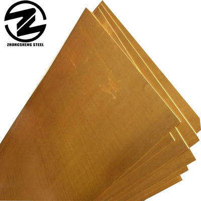 1/4 Hard Copper Cathode 3mm Brass Sheet for Robust PCB Board Manufacturing