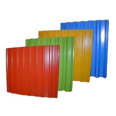 PVOC Certified Ppgi Corrugated Metal Sheet 28 Gauge 0.5mm 2FTX 8FT Cold Rolled Zinc Roof Sheets Plate with Zero Spangle