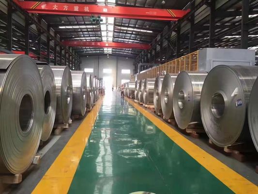 Q195/Q235/Q235b Grade 3003 Reflective Aluminum Coil 0.12mm 0.14mm Thickness with Galvanized Coated Surface