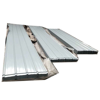 Ral 9016 Color Coated Corrugated Roofing Sheet for Building Paint Top 15-35Microns Tolerance ±1%