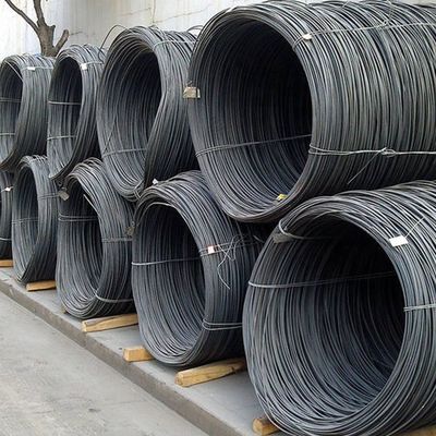 Carbon Steel Wire Q195 Q235 Silver Bright 8mm 6mm 10mm Steel Rods for Nail Production Equipment