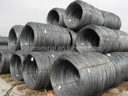 Carbon Steel Wire Q195 Q235 Silver Bright 8mm 6mm 10mm Steel Rods for Nail Production Equipment