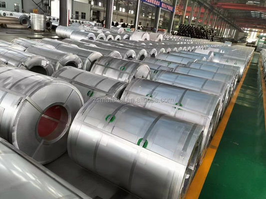 Plate Aluzinc Galvalume Steel Coils G550 0.5*1250mm Z120g Fingerprint Resistant GL Coil for Professional Production