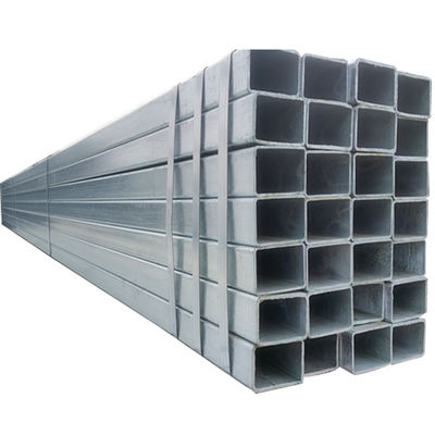 Square Tube 20x20 Mm Steel Galvanized Square Hollow Tube Gi Pipe for Greenhouse 2 Inch Galvanized Pipe API Coating Z181-Z275