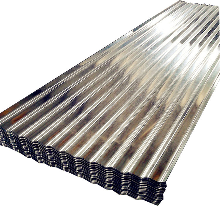 strength Steel Plate Clear Zinc Transparent Galvanized Roofing Sheet for BS Standard in 0.4mm Thickness