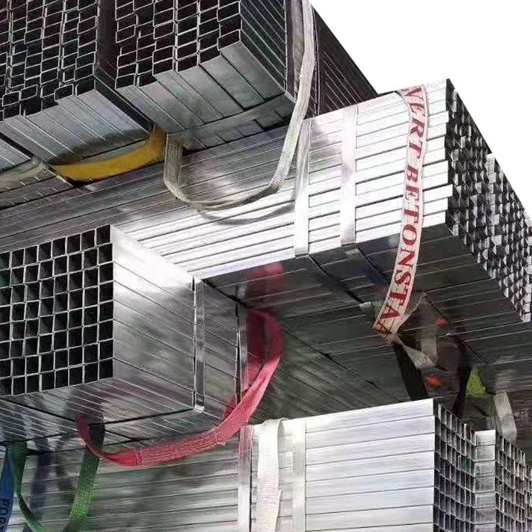 Slightly Oiled 14 Gauge 2x2 Inch Galvanized Square Tube with JIS Certificate Oiled or Non-oiled